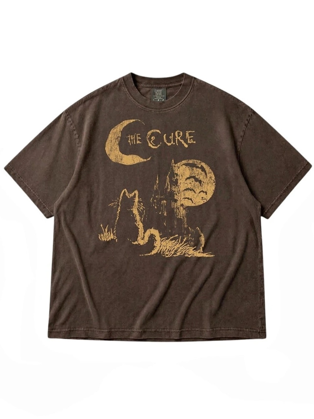 Comfort Colors Espresso The Cure Graphic Tee Graphic Short Sleeve
